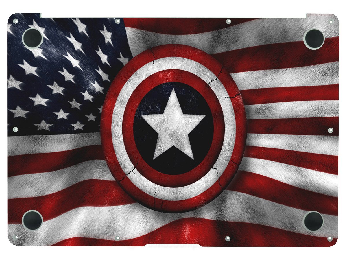 Apple MacBook Air 11 A1465 CAPTAIN AMERICA Laptop Skin