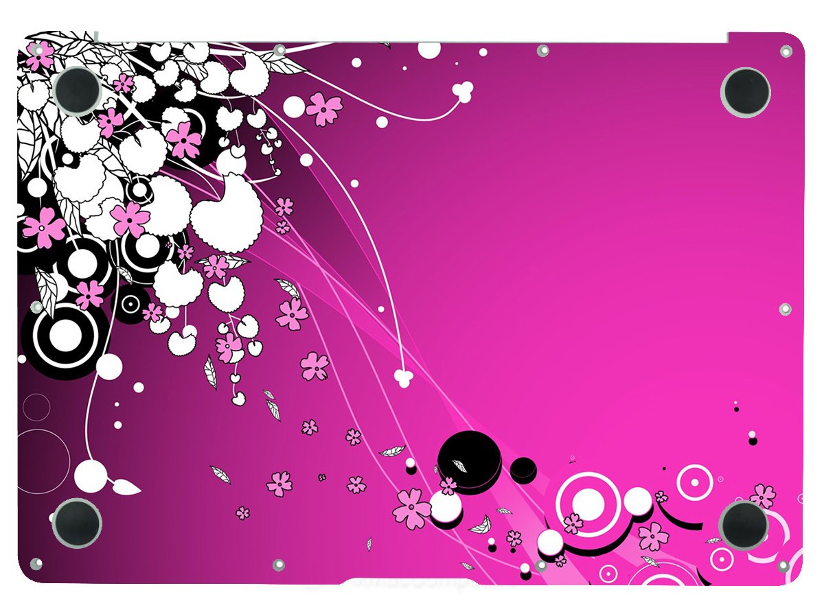 Apple MacBook Air 13 A1369 PINK FLOWERS Laptop Skin