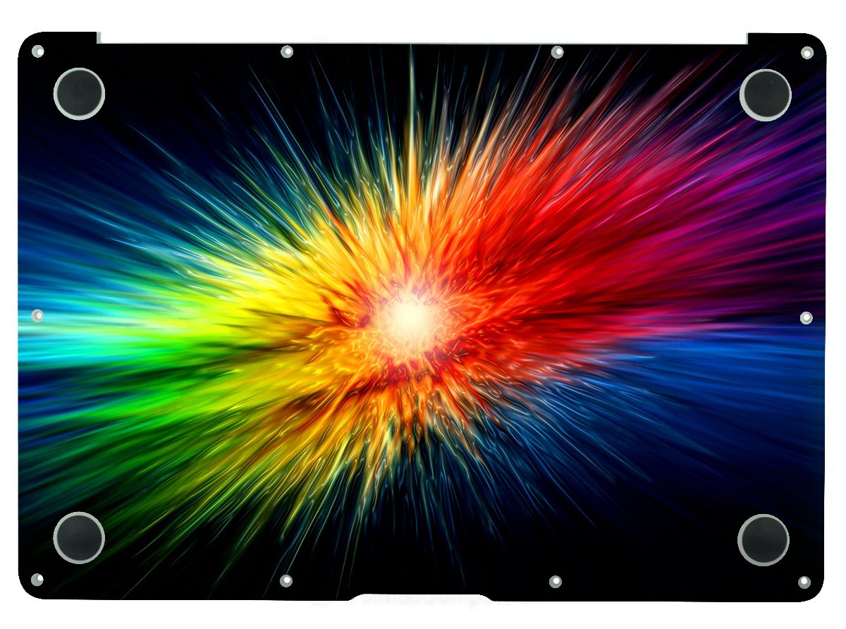 Apple MacBook Air 13 A1369 RAINBOW BURST Laptop Skin