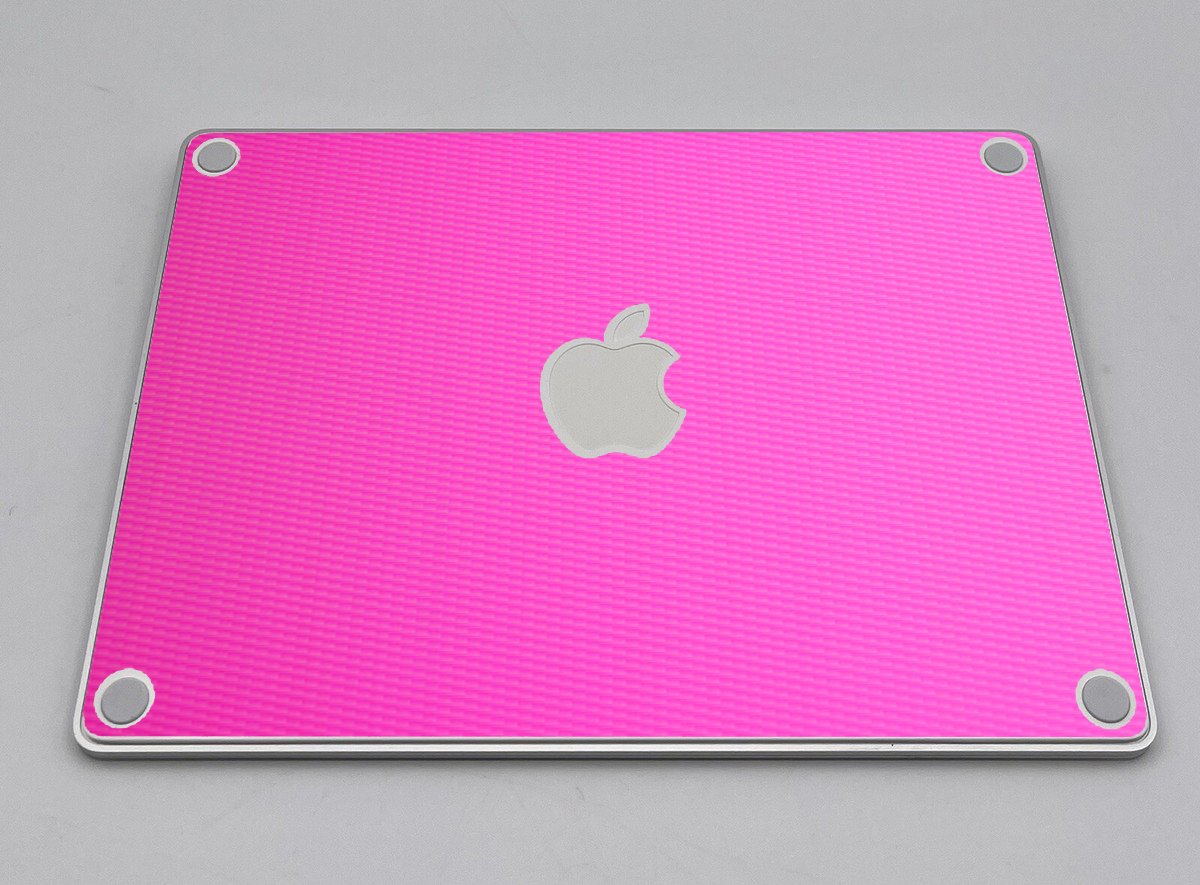 Apple Magic Trackpad A1535   PINK CARBON FIBER Laptop Skin