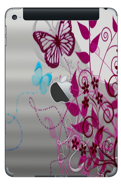 Apple iPad Mini 4 (Wifi, Cell) (A1550)   ABSTRACT GARDEN Laptop Skin