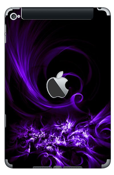 Apple iPad Mini 4 (Wifi, Cell) (A1550)   PURPLE SPIRAL