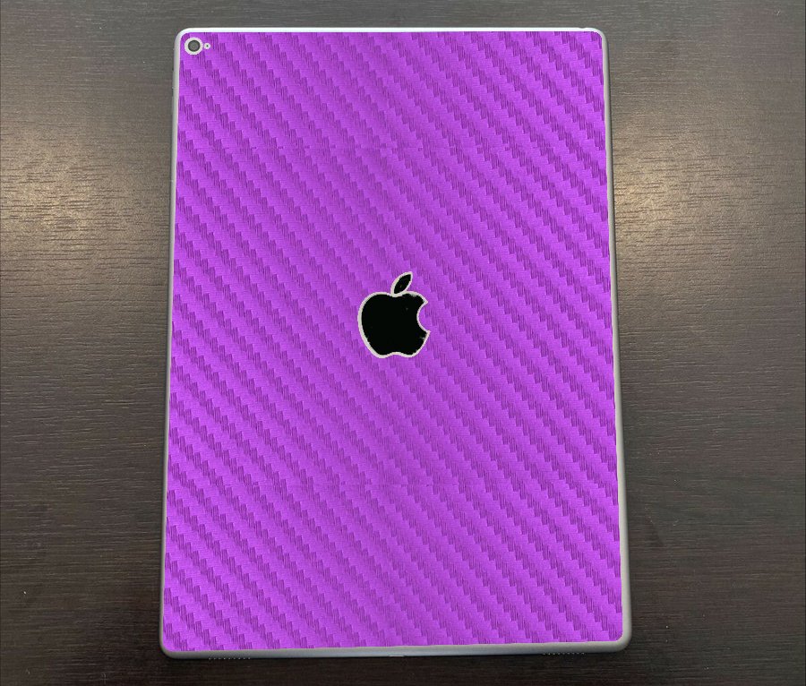 Apple iPad Pro 12.9" (Wifi) A1584   PURPLE CARBON FIBER Laptop Skin