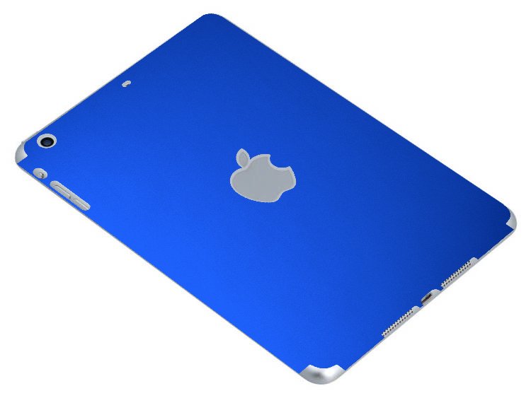 Apple iPad Mini 3RD Gen. (Wifi) A1599   CHROME BLUE Laptop Skin