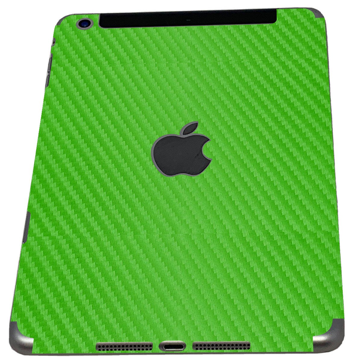 Apple iPad Mini 3RD Gen. (Wifi/ Cell) A1600   GREEN CARBON FIBER Laptop Skin