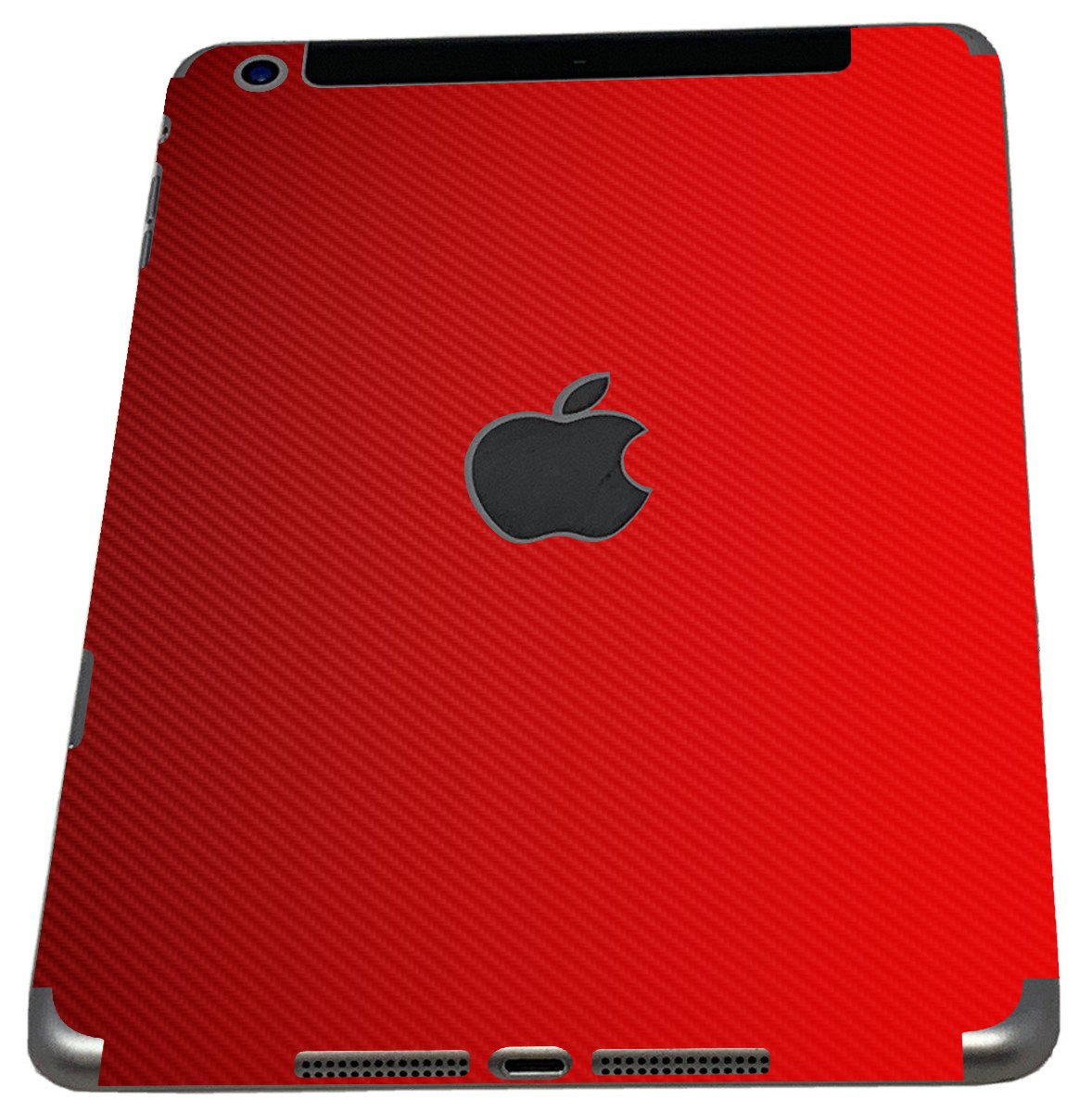 Apple iPad Mini 3RD Gen. (Wifi/ Cell) A1600   RED CARBON FIBER Laptop Skin