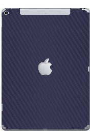 Apple iPad 12.9" (Wifi, Cell) (A1652)   BLUE CARBON FIBER Laptop Skin