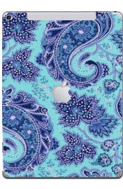 Apple iPad 12.9" (Wifi, Cell) (A1652)   BLUE PAISLEY Laptop Skin