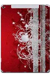 Apple iPad 12.9" (Wifi, Cell) (A1652)  RED GRUNGE Laptop Skin