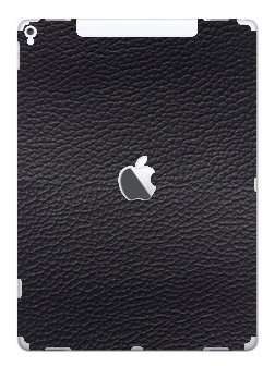 Apple iPad 2nd Gen. (Wifi, Cell) A1671   BLACK LEATHER Laptop Skin