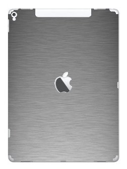 Apple iPad 2nd Gen. (Wifi, Cell) A1671   MTS#2 (SILVER) Laptop Skin