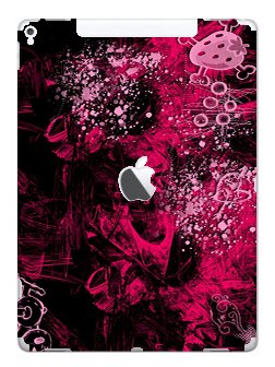 Apple iPad 2nd Gen. (Wifi, Cell) A1671   STRAWBERRY CROSSBONES Laptop Skin