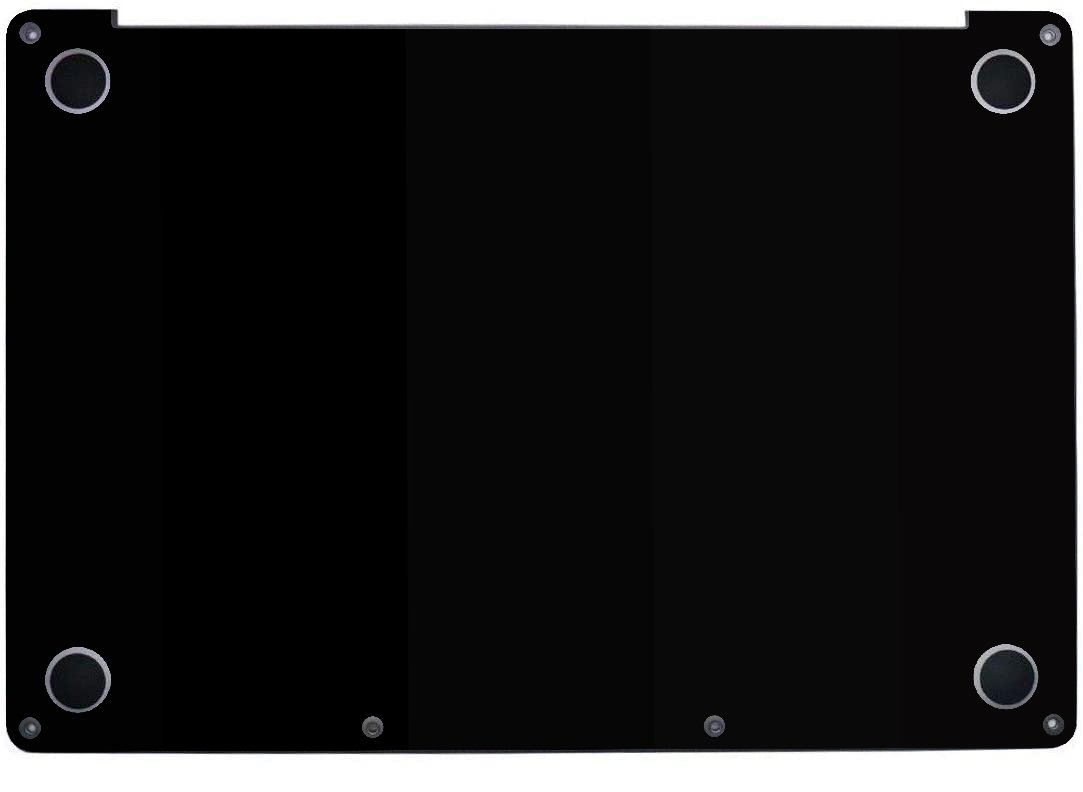 Apple MacBook Pro 13 A1989 BLACK Laptop Skin