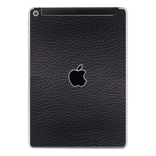 Apple iPad 5th Gen. (Wifi, Cell) A1823   BLACK LEATHER  Laptop Skin