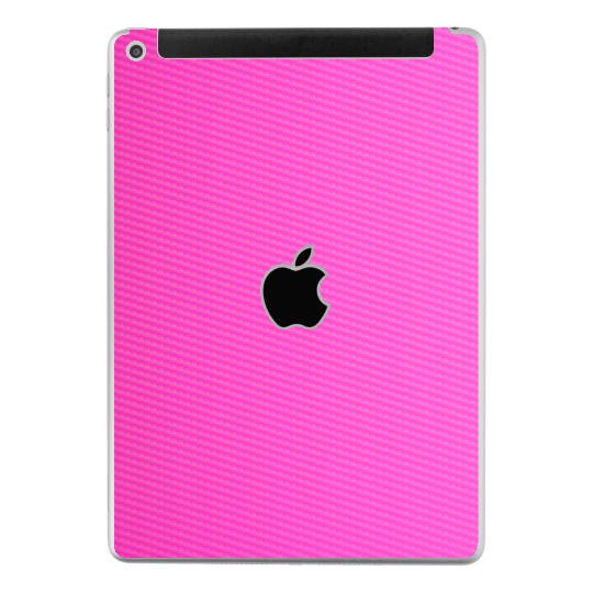 Apple iPad 5th Gen. (Wifi, Cell) A1823   PINK CARBON FIBER Laptop Skin