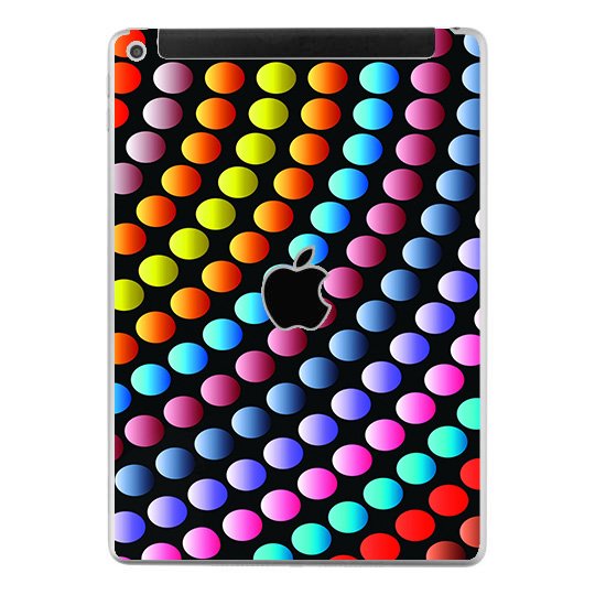 Apple iPad 5th Gen. (Wifi, Cell) A1823  PRISMADOTS Laptop Skin