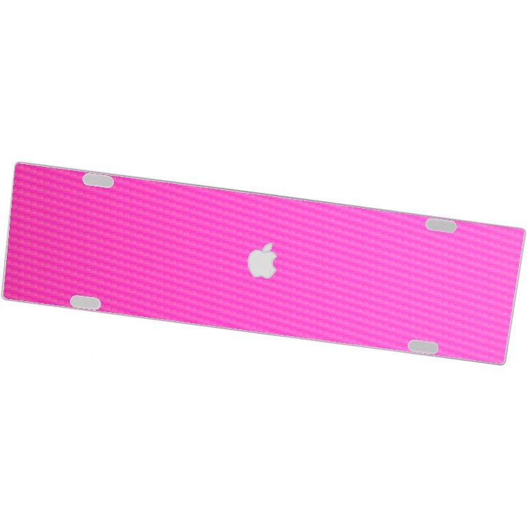 Apple Magic Numeric Keyboard A1843   PINK CARBON FIBER Laptop Skin