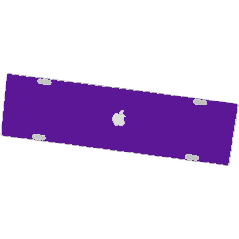 Apple Magic Numeric Keyboard A1843   PURPLE Laptop Skin