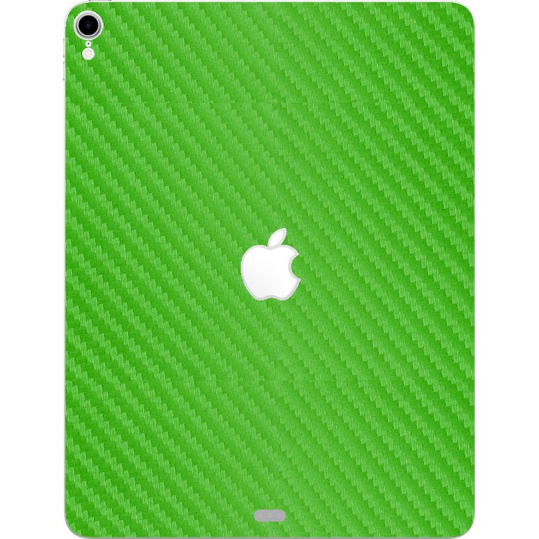 Apple iPad 3rd. Gen. (Wifi) A1876   GREEN CARBON FIBER Laptop Skin