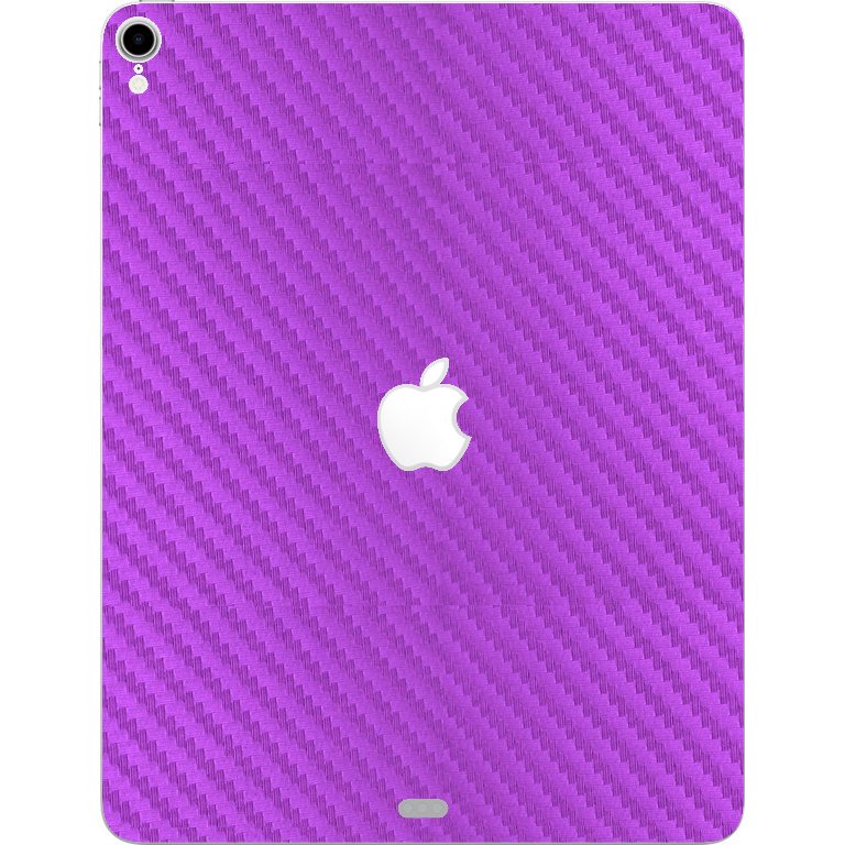 Apple iPad 3rd. Gen. (Wifi) A1876   PURPLE CARBON FIBER Laptop Skin