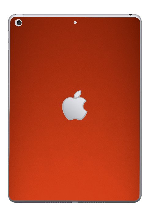 Apple iPad 9.7" (Wifi) A1893 6th Gen    CHROME RED Laptop Skin