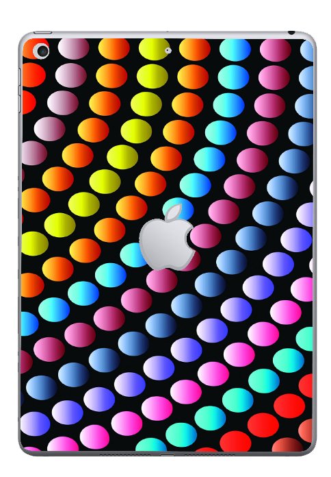Apple iPad 9.7" (Wifi) A1893 6th Gen    PRISMADOTS Laptop Skin