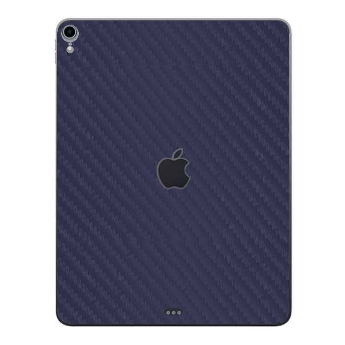Apple iPad Pro 3 12.9" A1895 (Wifi, Cell)   BLUE CARBON FIBER Laptop Skin