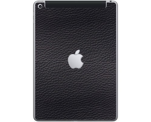 Apple iPad 9.7" 6th Gen. (Wifi, Cell) A1954   BLACK LEATHER  Laptop Skin