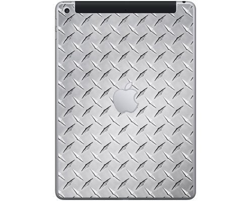 Apple iPad 9.7" 6th Gen. (Wifi, Cell) A1954   DIAMOND PLATE Laptop Skin