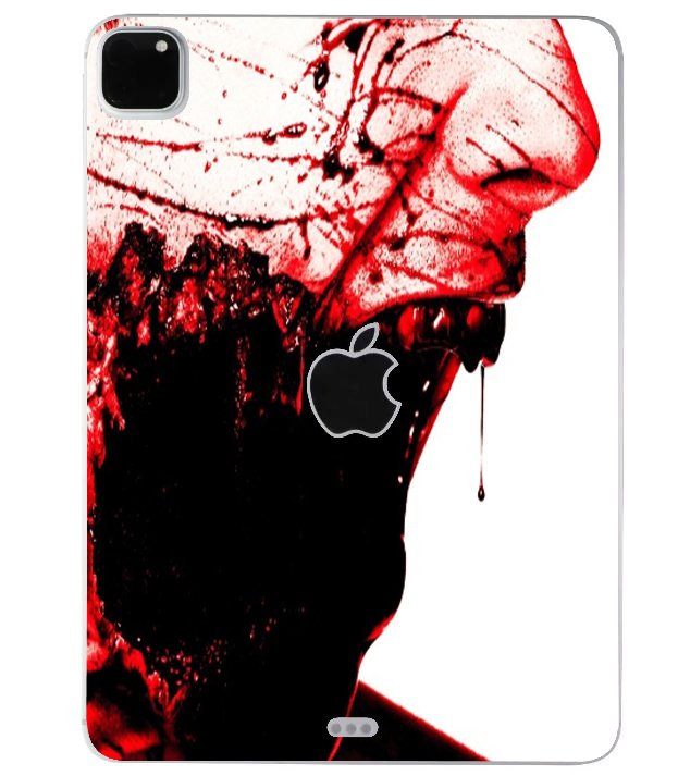 Apple iPad Pro 2 11" A2068   BITE MARKS  Laptop Skin