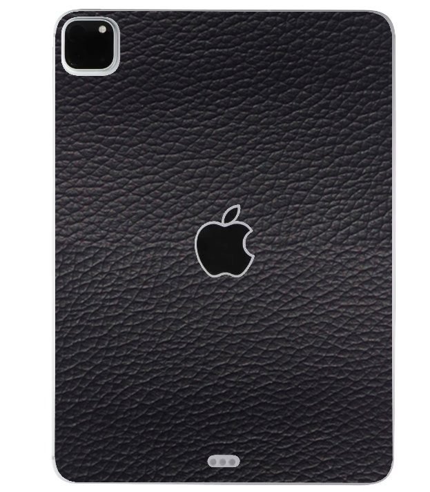 Apple iPad Pro 2 11" A2068   BLACK LEATHER Laptop Skin