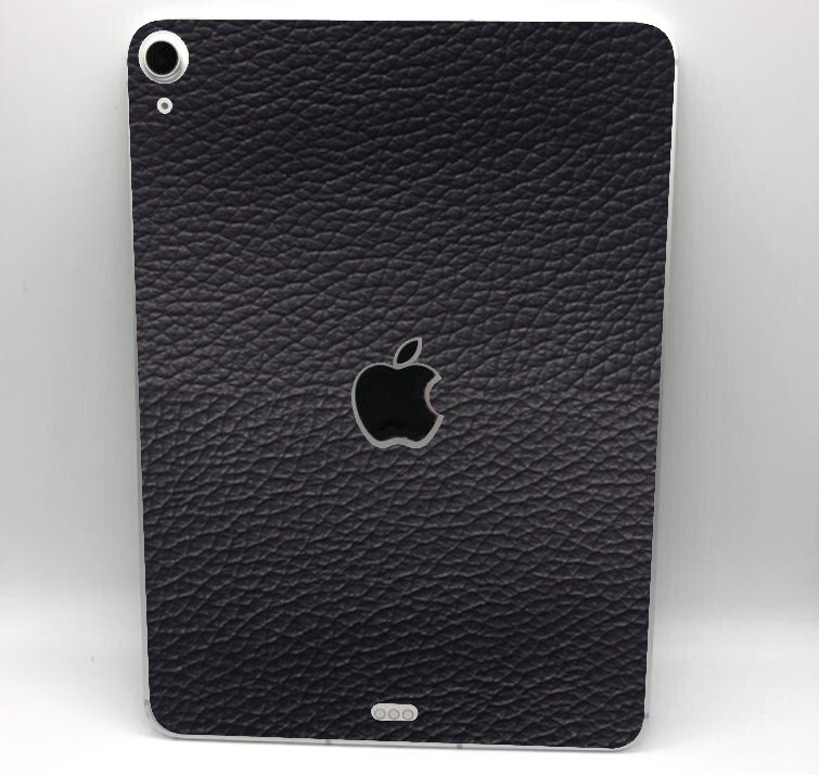 Apple iPad Pro 11" 4th Gen. A2072 (Wifi, Cell)   BLACK LEATHER Laptop Skin