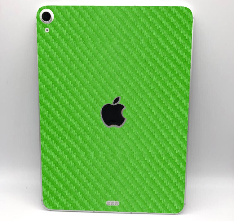 Apple iPad Pro 11" 4th Gen. A2072 (Wifi, Cell)   GREEN CARBON FIBER Laptop Skin
