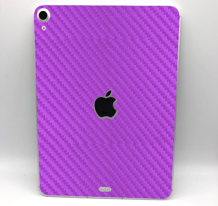 Apple iPad Pro 11" 4th Gen. A2072 (Wifi, Cell)   PURPLE CARBON FIBER Laptop Skin