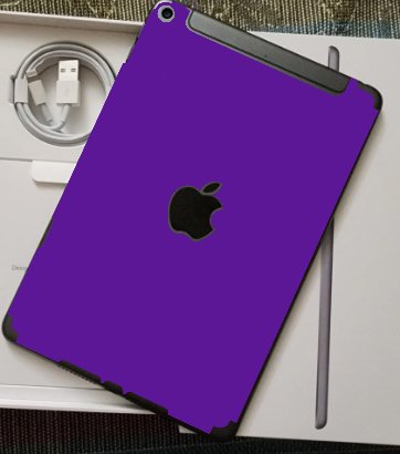 Apple iPad Mini 5 (Wifi, Cell) A2124   PURPLE Laptop Skin