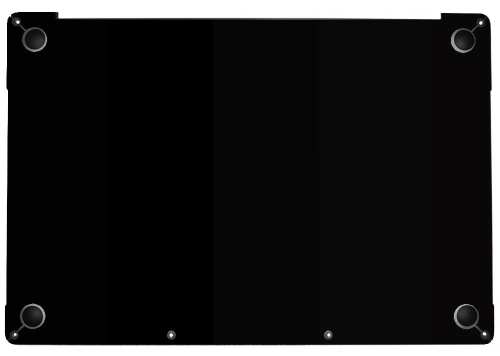 Apple MacBook Pro 15 A1707 BLACK Laptop Skin