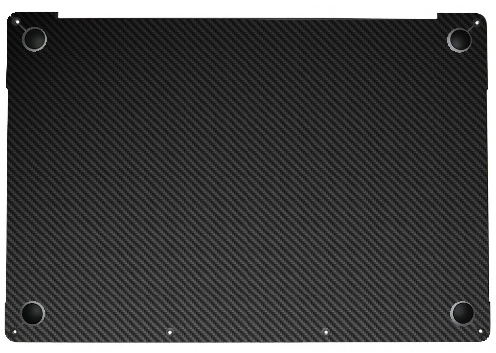 Apple MacBook Pro 15 A1707 BLACK CARBON FIBER Laptop Skin