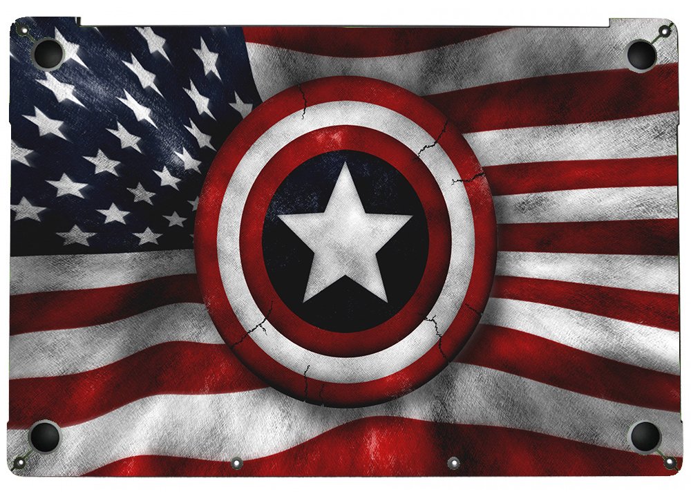 Apple MacBook Pro 15 A1707 CAPTAIN AMERICA Laptop Skin