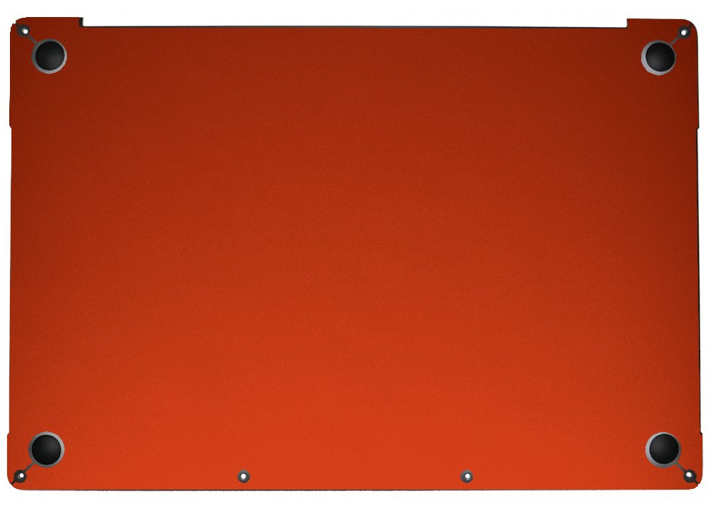 Apple MacBook Pro 15 A1990 CHROME RED Laptop Skin