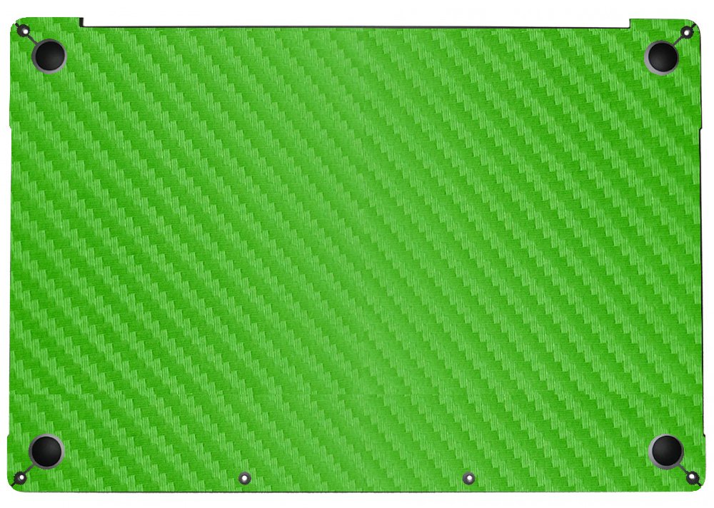 Apple MacBook Pro 16 A2141 GREEN CARBON FIBER Laptop Skin