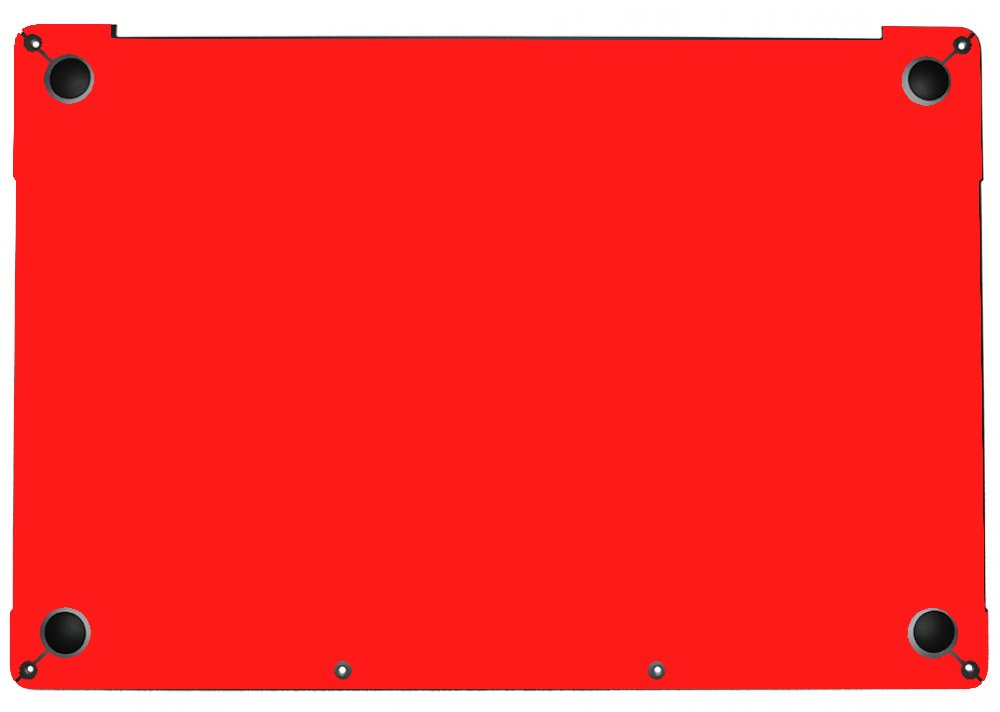 Apple MacBook Pro 16 A2141 RED Laptop Skin