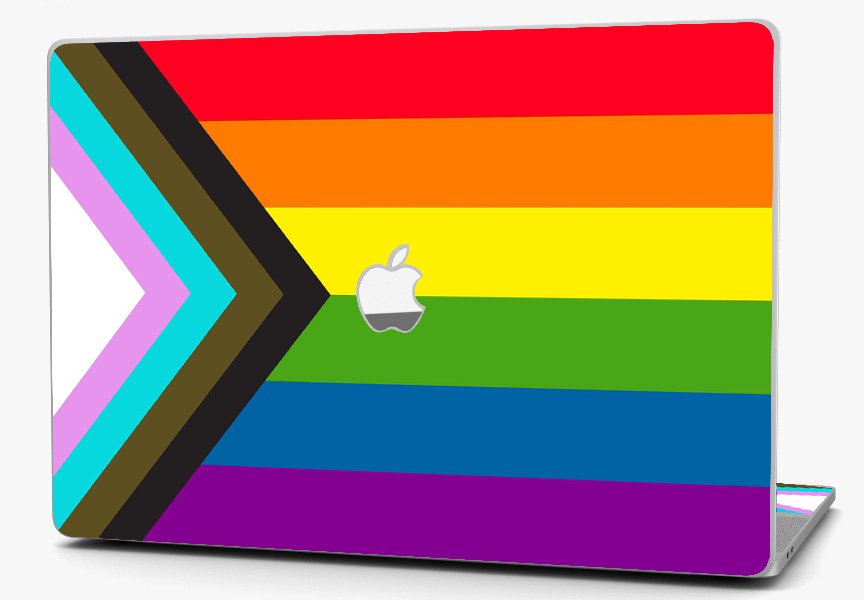 Apple MacBook Pro 16 A2141 PROGRESSIVE PRIDE FLAG Laptop Skin