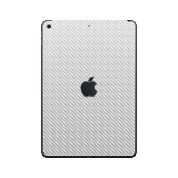 Apple iPad 7th Gen. (Wifi) A2197   WHITE CARBON FIBER Laptop Skin