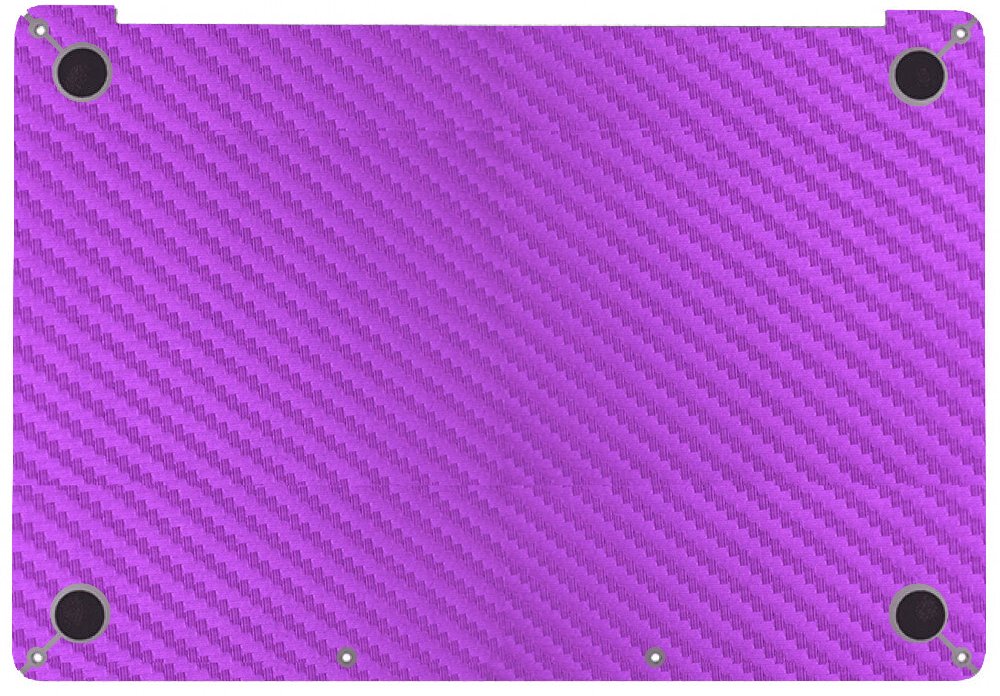 Apple MacBook Pro 13 A2338 PURPLE CARBON FIBER Laptop Skin