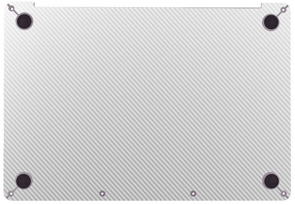 Apple MacBook Pro 13 A2251 WHITE CARBON FIBER Laptop Skin