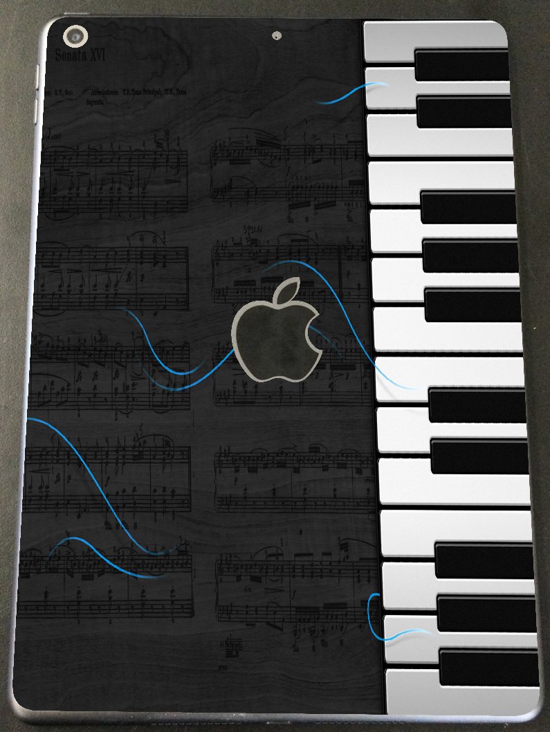 Apple iPad 8th Gen. (Wifi) (A2270)  PIANO Laptop Skin