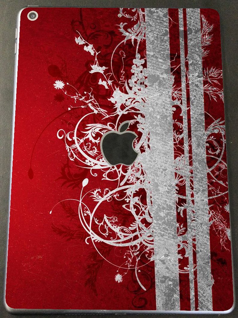 Apple iPad 8th Gen. (Wifi) (A2270)  RED GRUNGE Laptop Skin