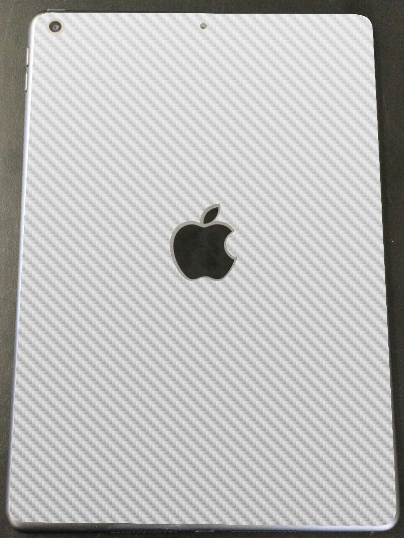 Apple iPad 8th Gen. (Wifi) (A2270)   WHITE CARBON FIBER Laptop Skin
