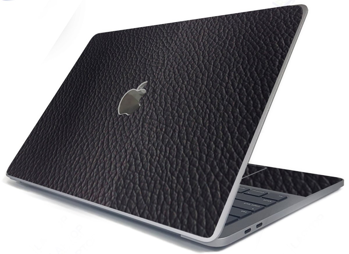 Apple MacBook Air 13 A2337 BLACK LEATHER Laptop Skin