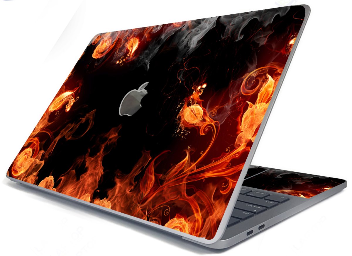 Apple MacBook Pro 16 A2485 / A2780 FIRE FLORA Laptop Skin